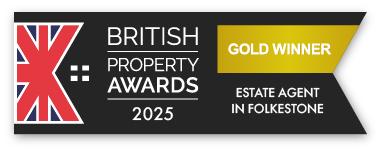 British Property Awards 2025 gold winner banner for Your Key Move